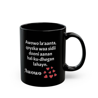 Ceramic Coffee Mug in Somali for grandfather (11oz,15oz)