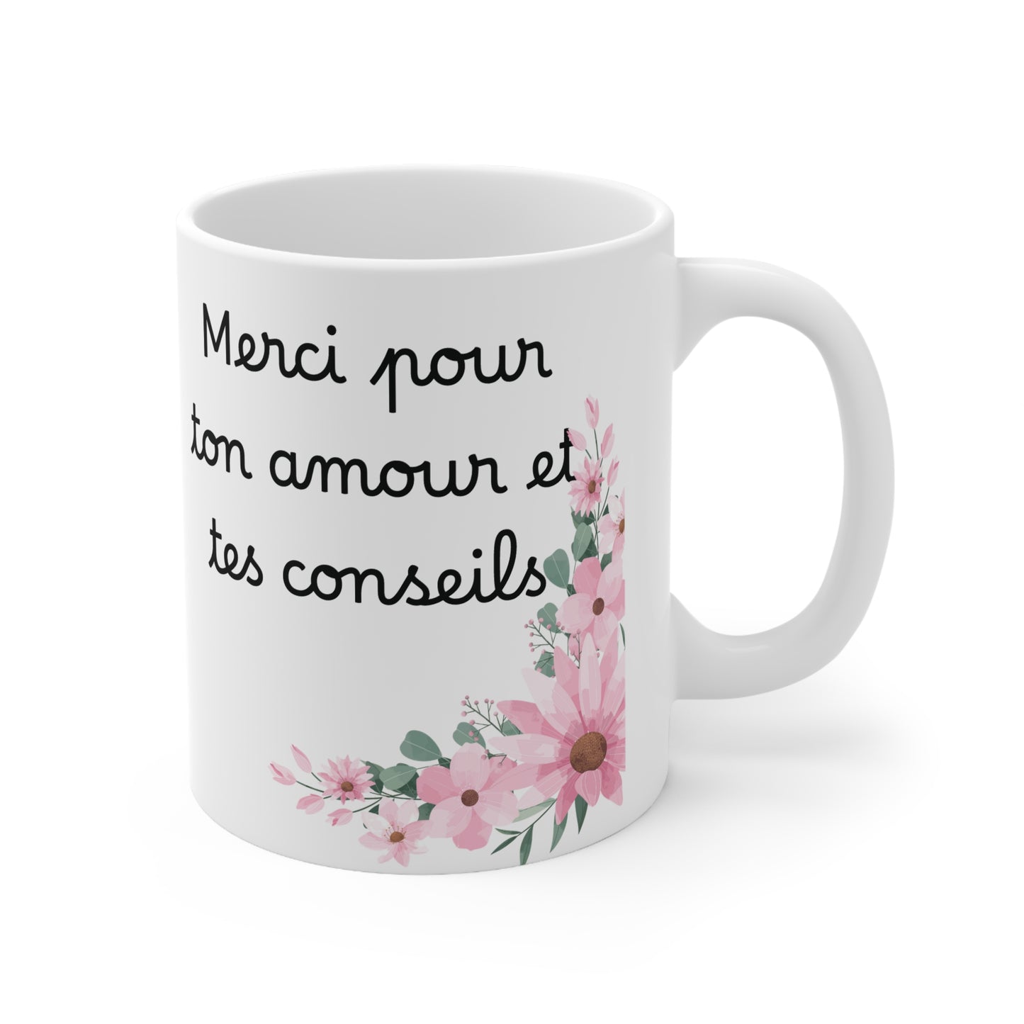 Ceramic Coffee Cups - Mother's Love in France (11oz, 15oz)