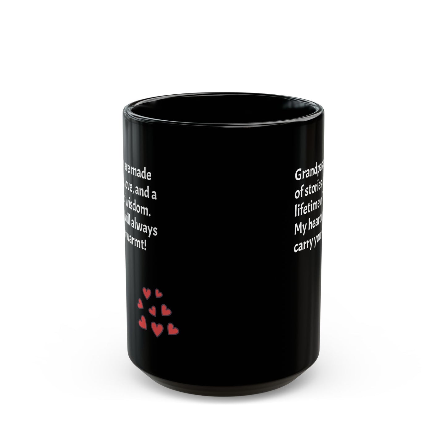 Ceramic Coffee Mug in English Grandfather Quote (11oz,15oz)