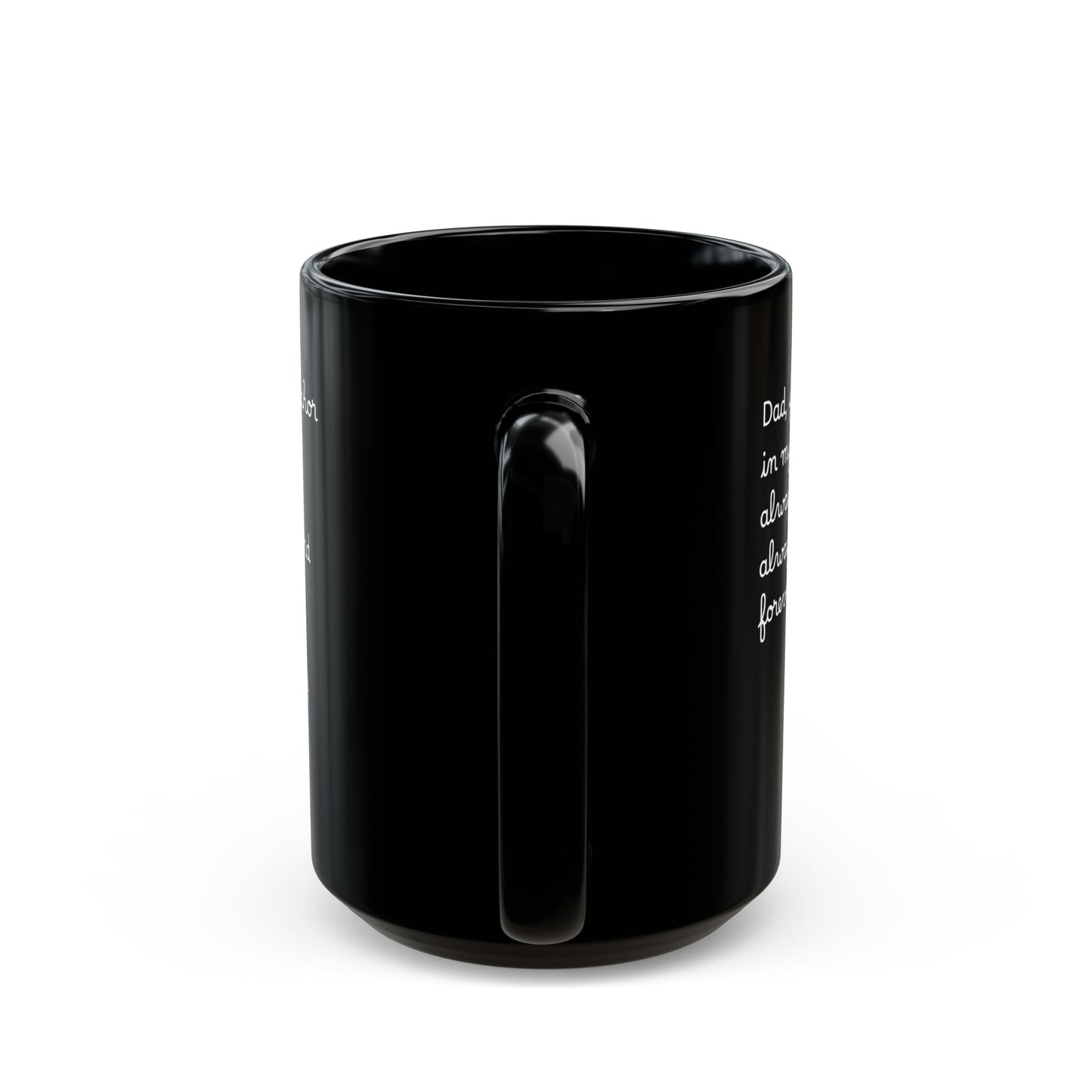 Ceramic Coffee Black Mug English Father (11oz, 15oz)