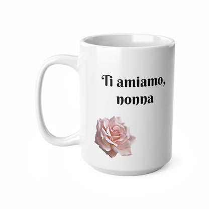 Coffee Mug for Granmother in italian (11oz, 15oz)