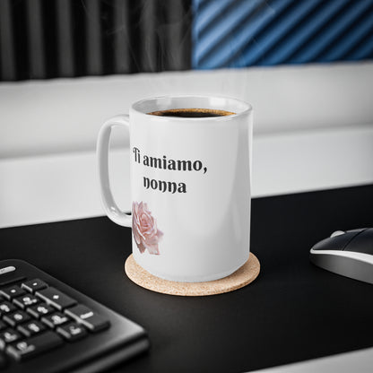 Coffee Mug for Granmother in italian (11oz, 15oz)