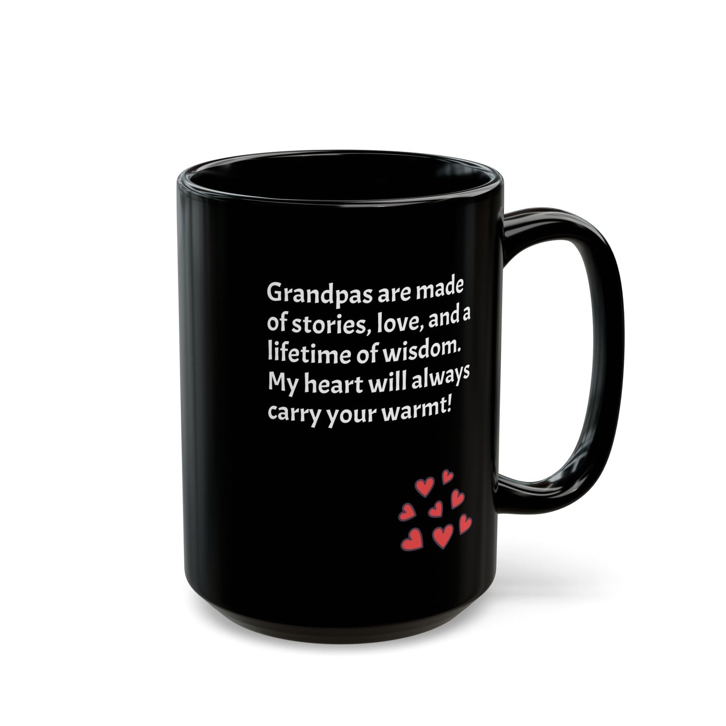 Ceramic Coffee Mug in English Grandfather Quote (11oz,15oz)