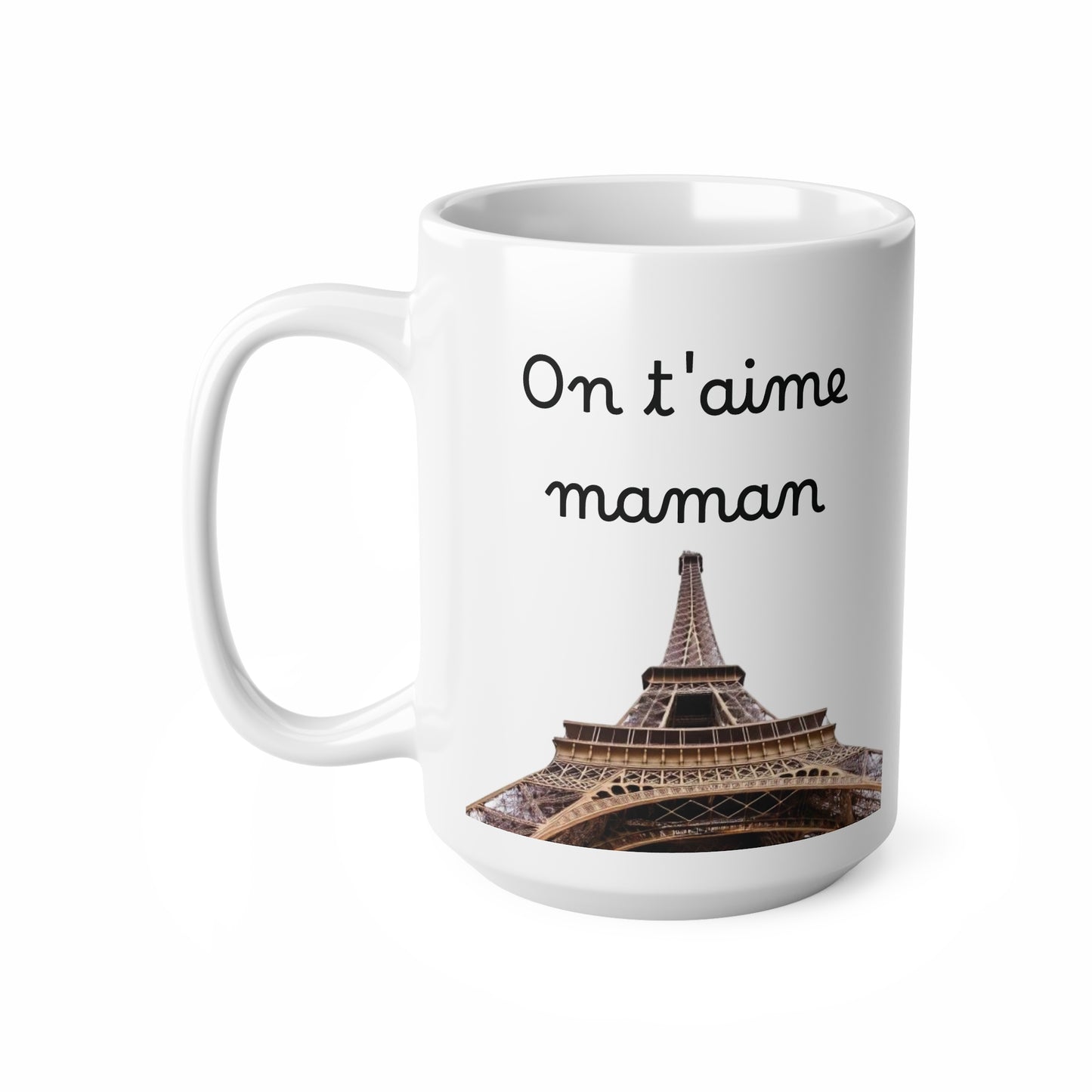 Ceramic Coffee Cups - Mother's Love in France (11oz, 15oz)